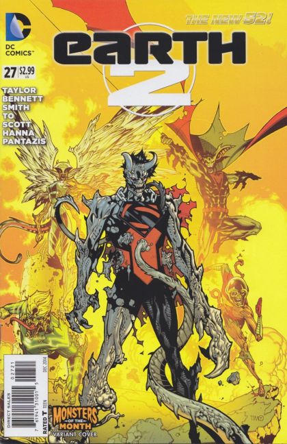 Earth 2 #27B Timothy Green II Monsters of the Month Variant