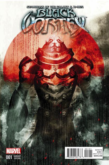 Guardians of the Galaxy & X-Men: The Black Vortex Alpha #1C Andrea Sorrentino Cosmically Enhanced Variant Cover