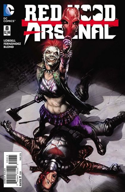 Red Hood/Arsenal #8A Leonardo Manco Regular Cover