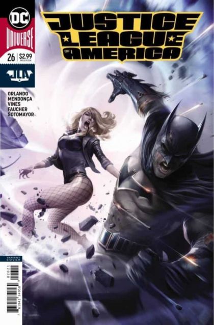 Justice League Of America, Vol. 5 #26B Variant Francesco Mattina Cover