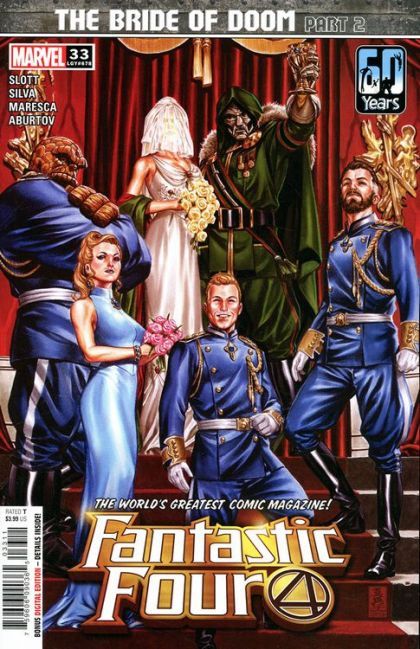 Fantastic Four, Vol. 6 #33A Mark Brooks Regular Cover