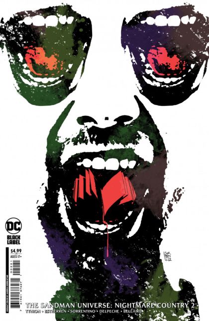 The Sandman Universe: Nightmare Country #2B Andrea Sorrentino Cover