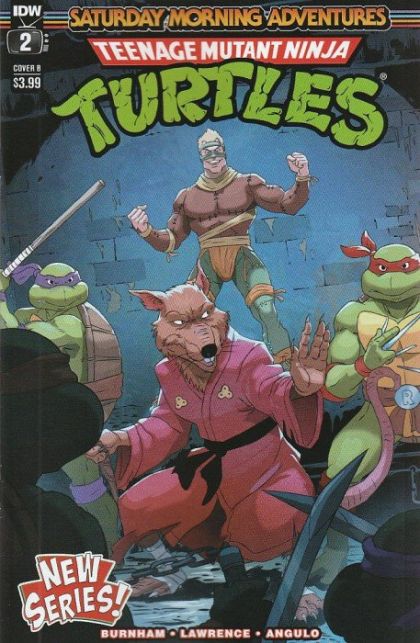 Teenage Mutant Ninja Turtles: Saturday Morning Adventures Continued #2B Dan Schoening Variant