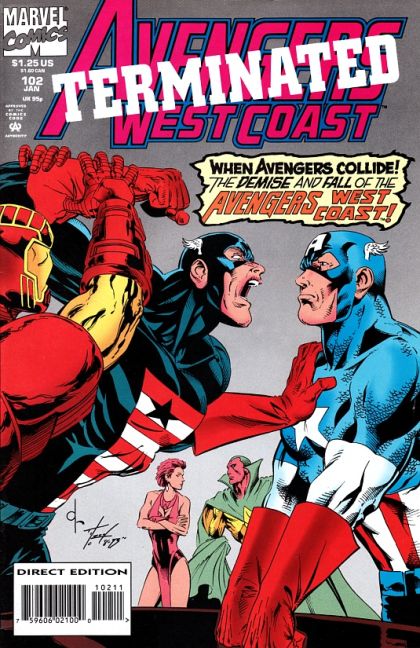 The West Coast Avengers, Vol. 2 #102A Direct Edition