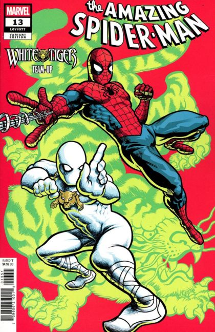 The Amazing Spider-Man, Vol. 7 #13E J. Gonzo White Tiger Team-Up Variant