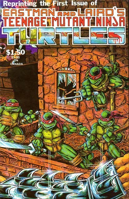 Teenage Mutant Ninja Turtles, Vol. 1 #1D 4th Printing