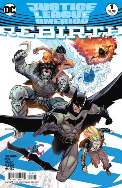 Justice League Of America: Rebirth #1B Variant Ryan Ottley Cover