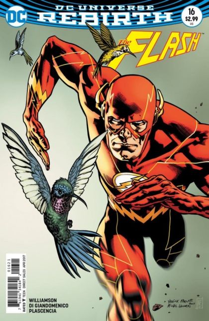 Flash, Vol. 5 #16B Variant Dave Johnson Cover