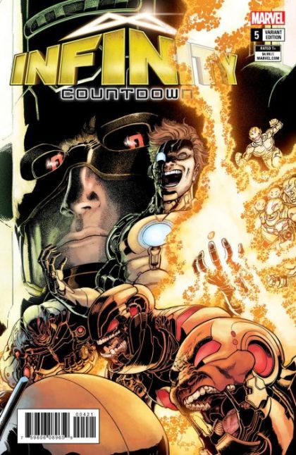 Infinity Countdown #5B Variant Aaron Kuder Connecting Cover