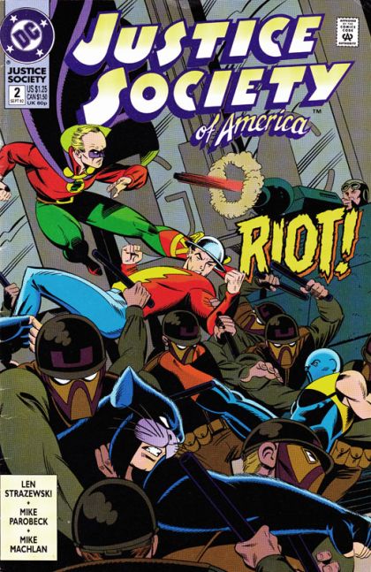 Justice Society of America, Vol. 2 #2A Direct Edition