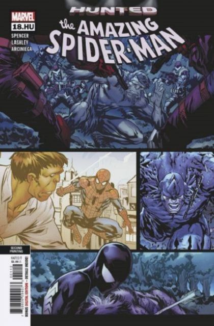 The Amazing Spider-Man, Vol. 5 #18.HU-B Ken Lashley Second Printing Variant Cover