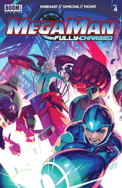 Mega Man: Fully Charged #4A Toni Infante Regular