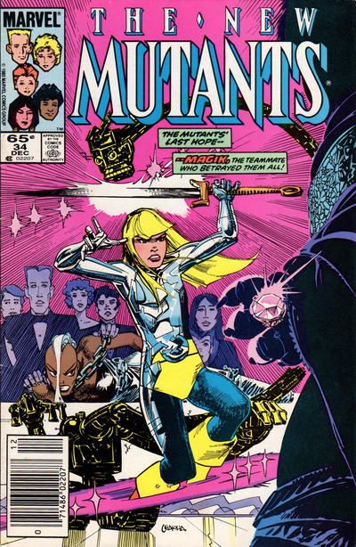 New Mutants, Vol. 1 #34B Newsstand Edition