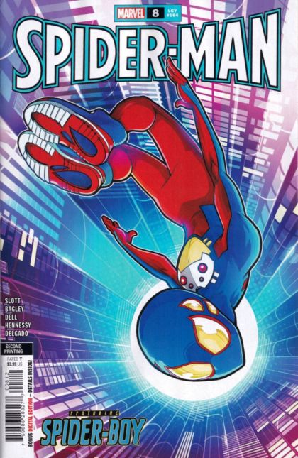 Spider-Man, Vol. 4 #8D 2nd Printing Luciano Vecchio
