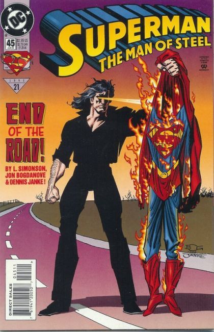 Superman: The Man of Steel #45A Direct Edition