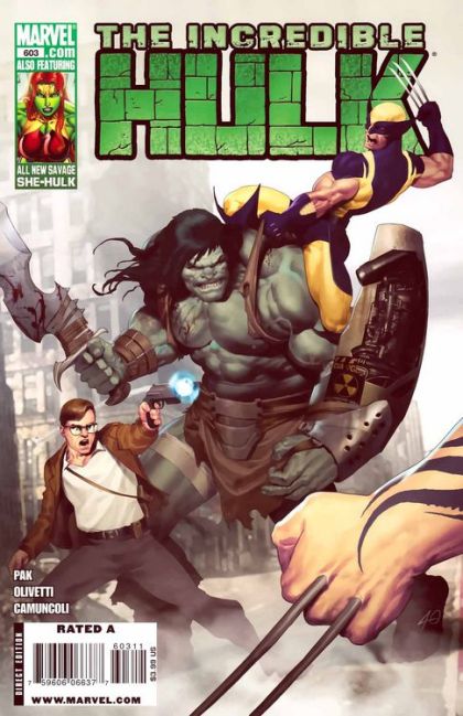The Incredible Hulk, Vol. 1 #603A Ariel Olivetti Regular