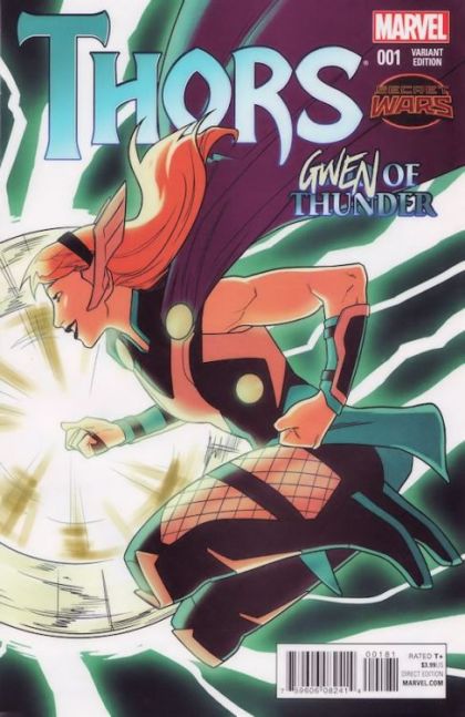 Thors #1H Kris Anka Gwen of Thunder Variant Cover