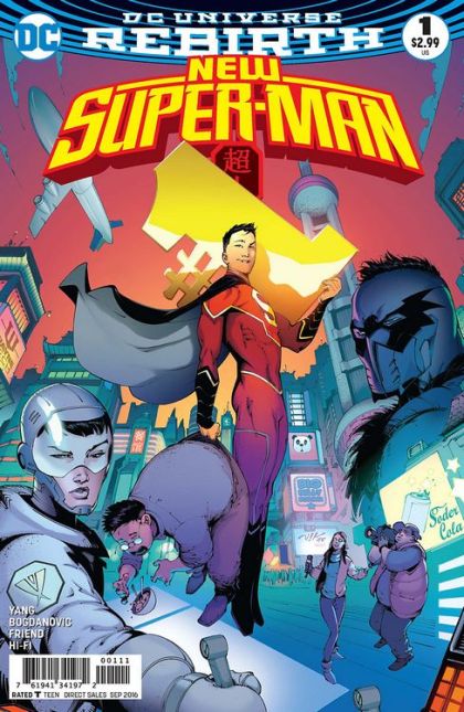 New Super-Man #1A Regular Viktor Bogdanovic Cover