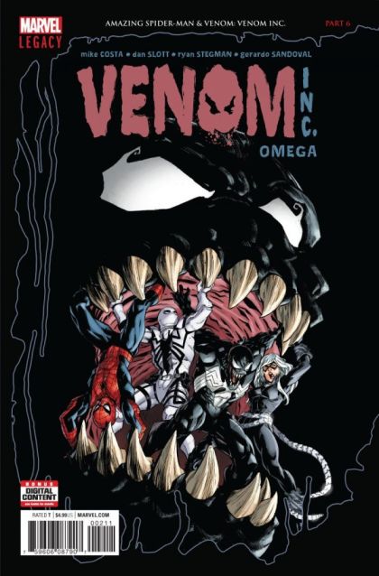 The Amazing Spider-Man & Venom: Venom Inc. - Omega #1A Ryan Stegman Regular