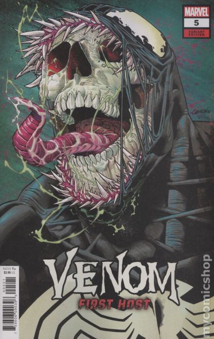 Venom: First Host #5B Variant Javier Garron Cover