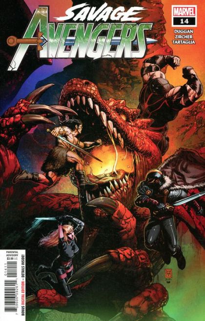 Savage Avengers, Vol. 1 #14A Regular Valerio Giangiordano Cover