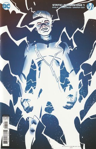 Static: Season One #1B Old School Variant By Shawn Martinbrough