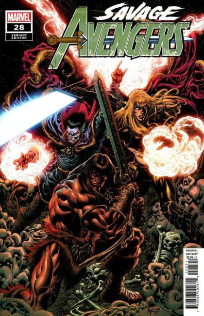 Savage Avengers, Vol. 1 #28B Variant Kyle Hotz Cover