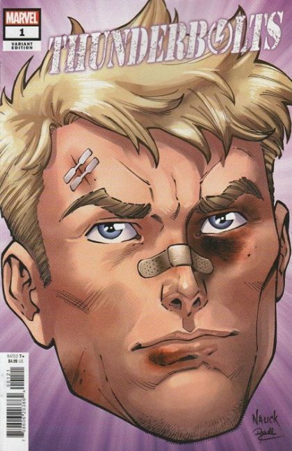 Thunderbolts, Vol. 4 #1B Todd Nauck Headshot Variant
