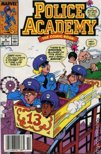 Police Academy #4B Newsstand Edition