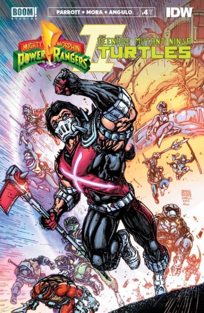 Mighty Morphin Power Rangers / Teenage Mutant Ninja Turtles, Vol. 2 #4B Kevin Eastman & Freddie E Williams II Variant