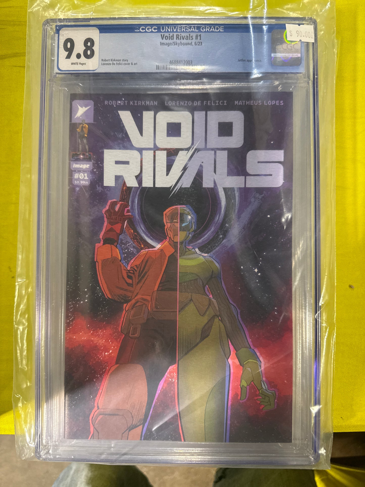 Void Rivals #1 CGC 9.8 Cover A