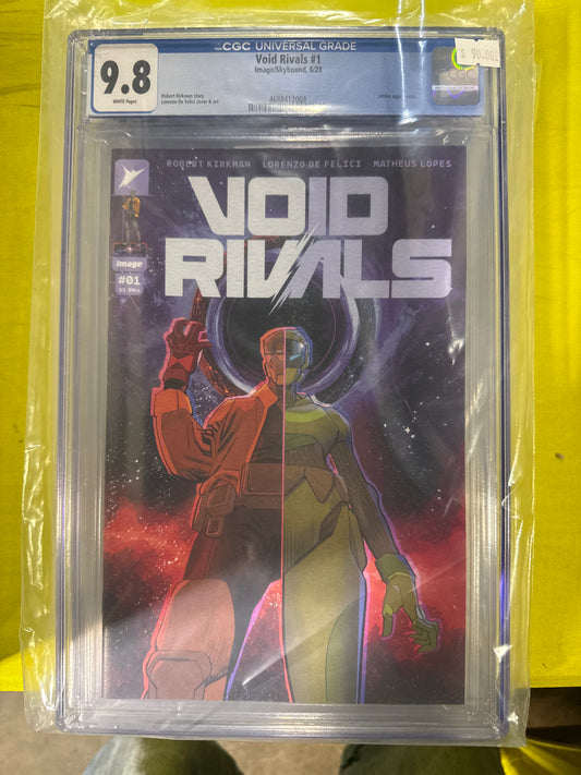 Void Rivals #1 CGC 9.8 Cover A