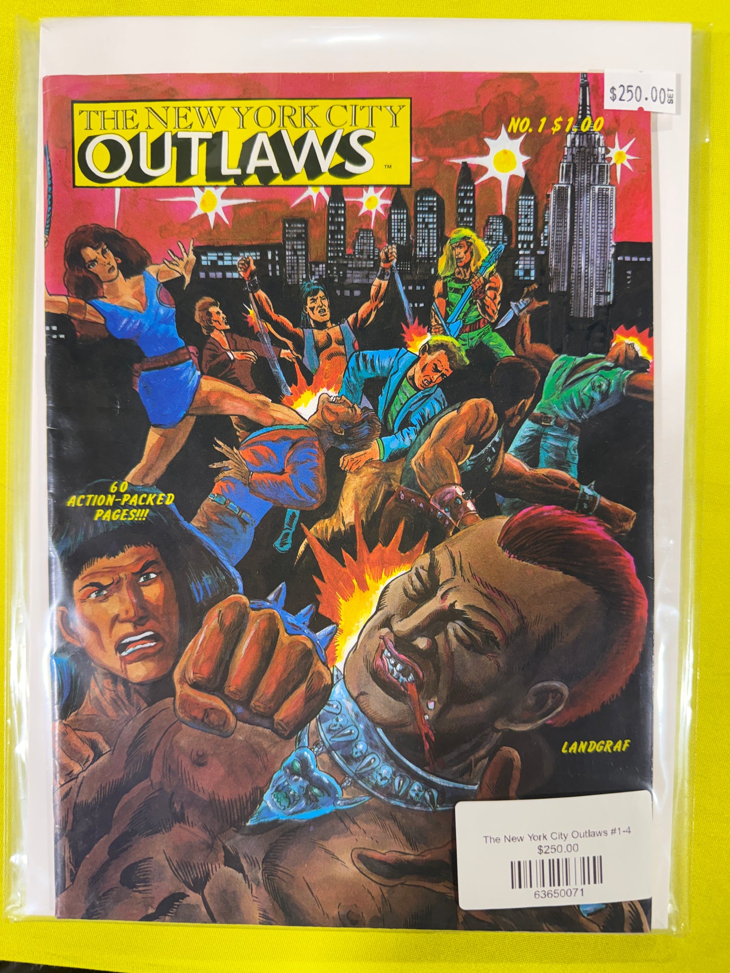 The New York City Outlaws #1-4 books (set) missing #5