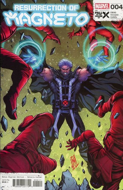 Resurrection of Magneto #4A Stefano Caselli Regular