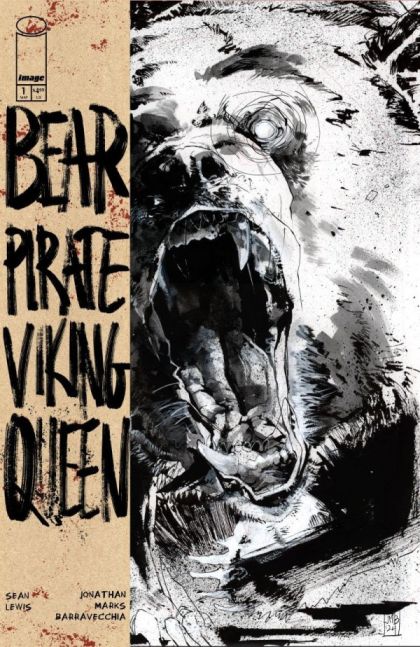Bear Pirate Viking Queen #1B 2nd Printing Jonathan Marks