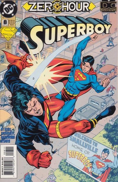 Superboy, Vol. 3 #8A Direct Edition