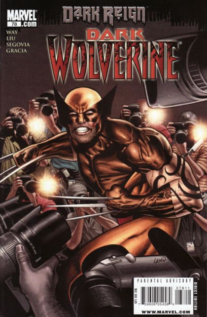 Wolverine, Vol. 3 #78A Greg Land Regular Cover