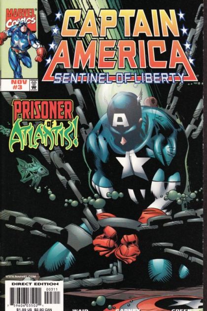 Captain America: Sentinel of Liberty, Vol. 1 #3A Direct Edition