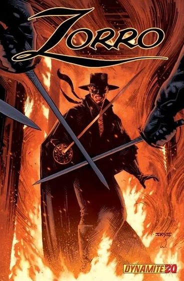 Zorro #20B John K Snyder III Cover