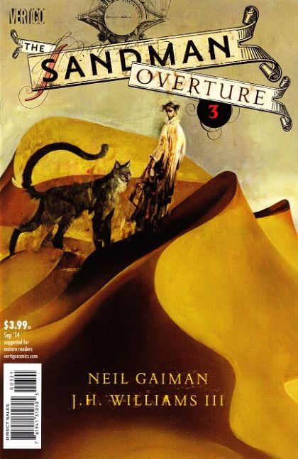 The Sandman: Overture #3B Dave McKean Cover