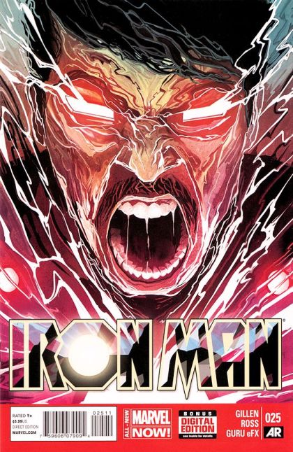 Iron Man, Vol. 5 #25A Regular Michael del Mundo Cover