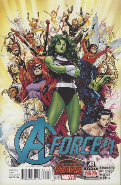 A-Force, Vol. 1 #1A Jim Cheung Regular Cover