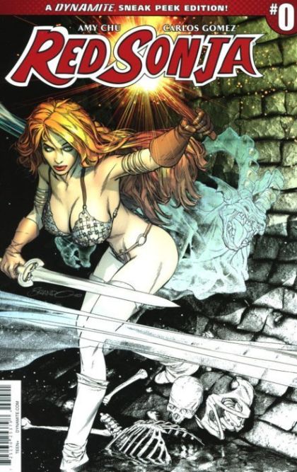 Red Sonja, Vol. 4 (Dynamite Entertainment) #0B Peterson Sneak Peek Incentive