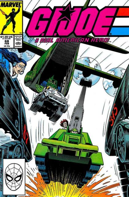 G.I. Joe: A Real American Hero (Marvel) #68A Direct Edition