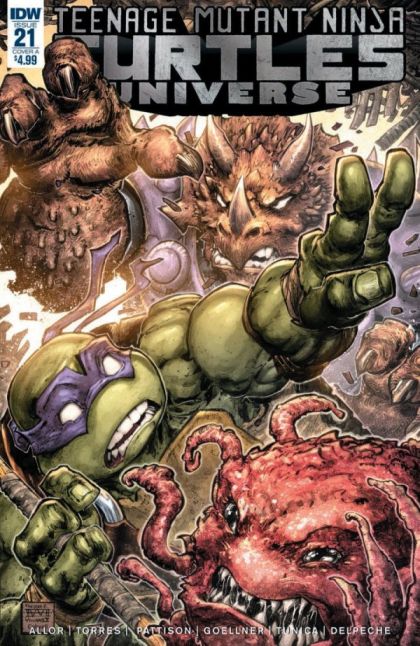 Teenage Mutant Ninja Turtles: Universe #21A Regular Freddie E Williams II Cover