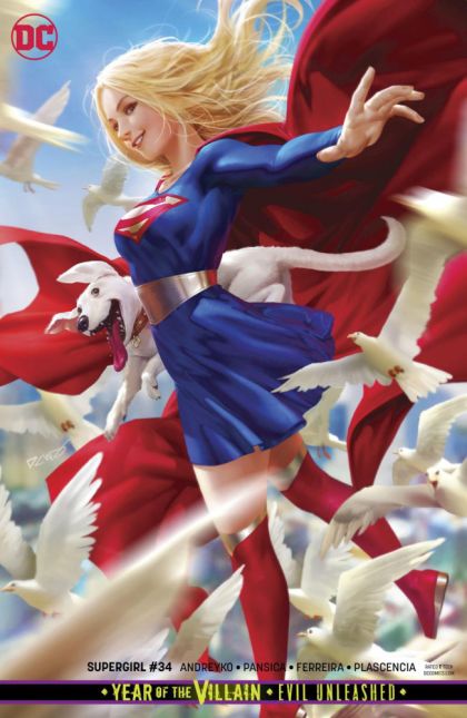 Supergirl, Vol. 7 #34B Derrick Chew Variant