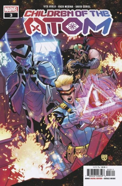Children of the Atom, Vol. 1 #3A Regular RB Silva Cover