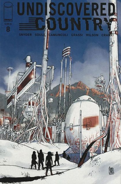 Undiscovered Country #8A Regular Giuseppe Camuncoli Cover
