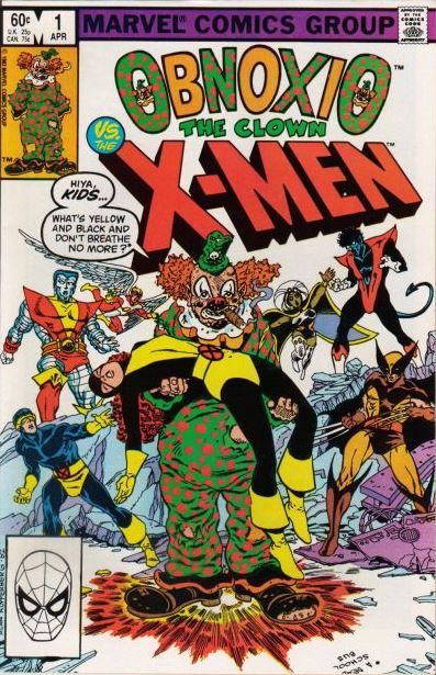 Obnoxio The Clown vs. The X-Men #1A Direct Edition