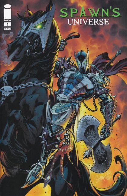 Spawn's Universe #1C J. Scott Campbell Medieval Variant